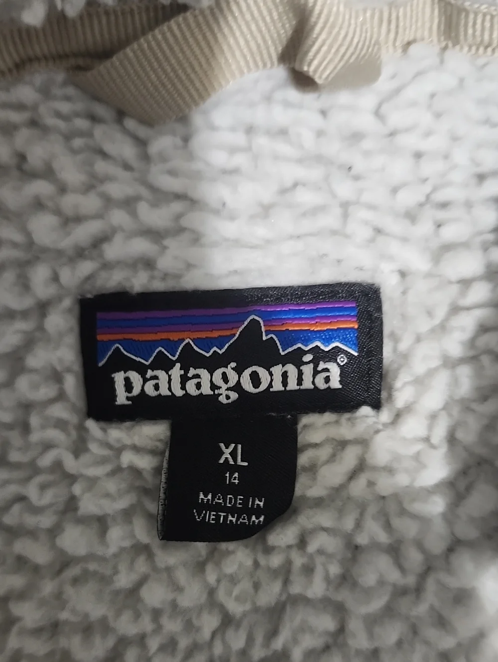 Patagonia Kids'  Fuzzy Fleece Vest
